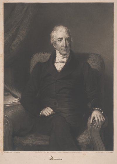 Thomas Denman, engraved by William Walker, 1849 by Eden Upton Eddis